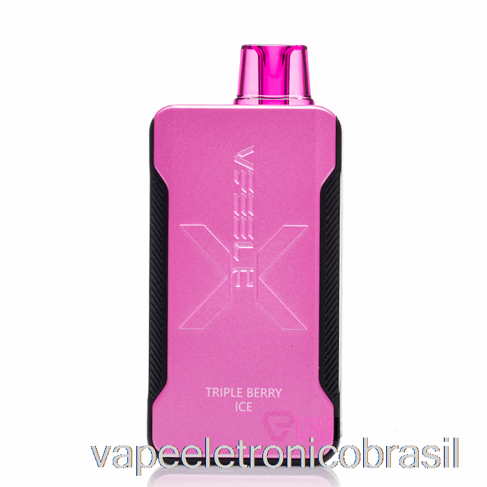 Vape Recarregável Vfeel Pi 20000 Descartável Triple Berry Ice